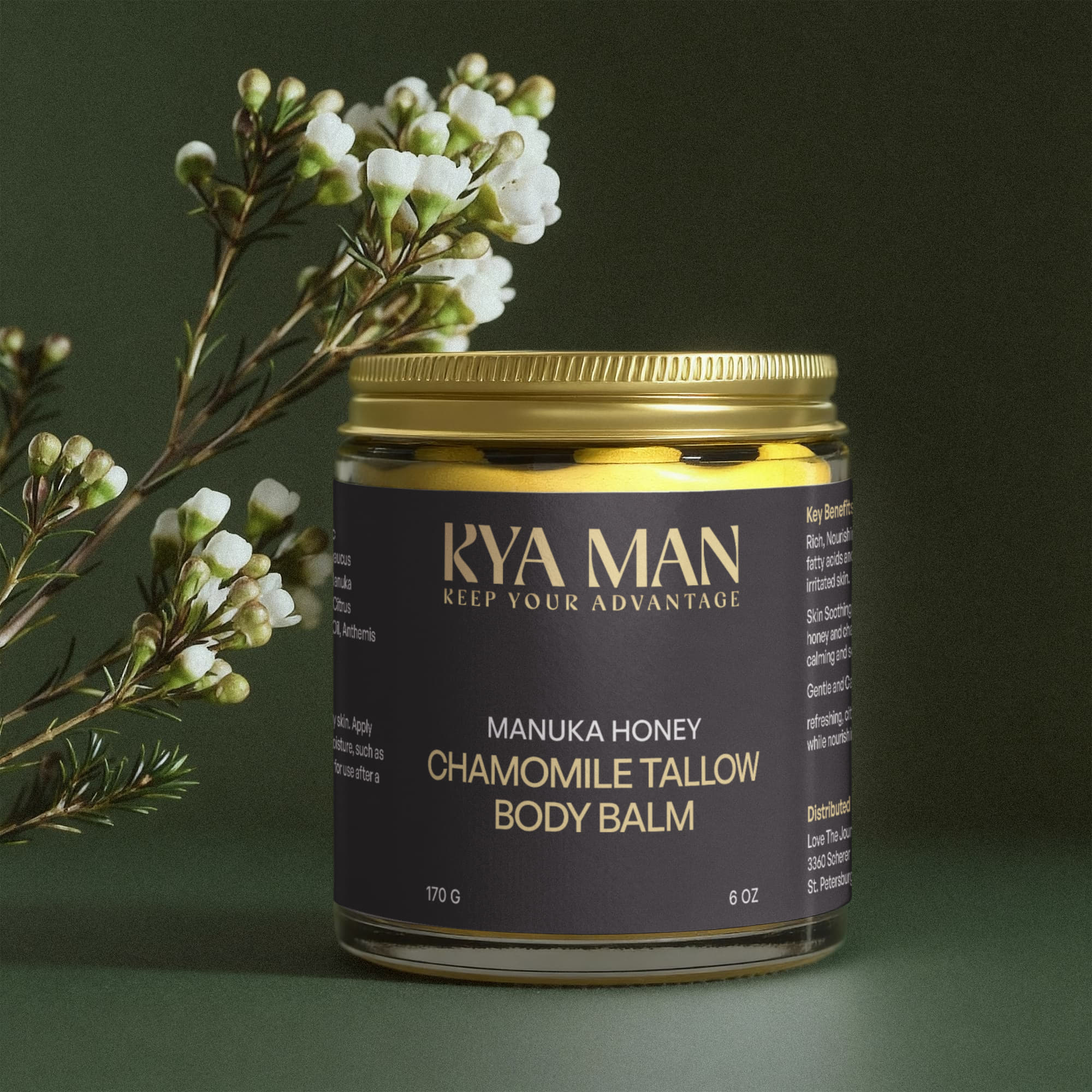 Manuka Honey Chamomile Tallow Body Balm
