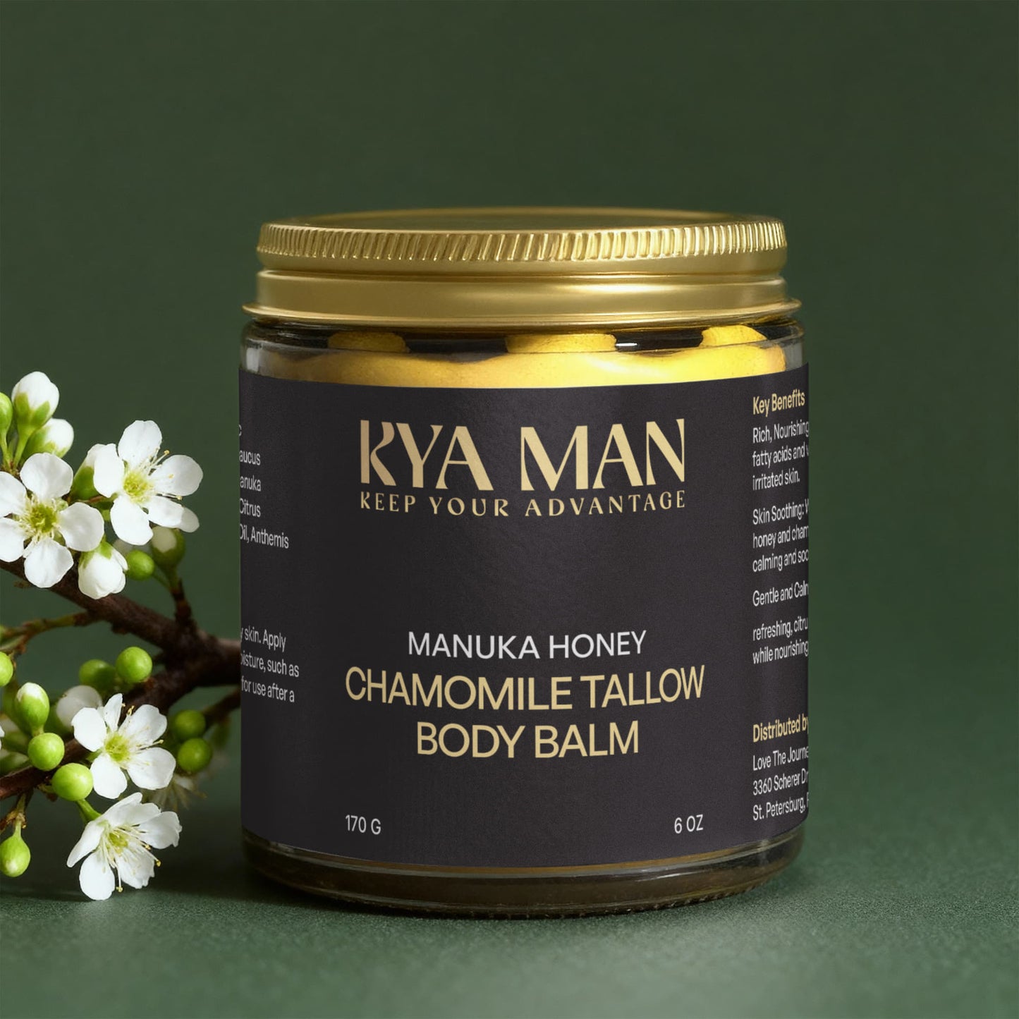 Manuka Honey Chamomile Tallow Body Balm