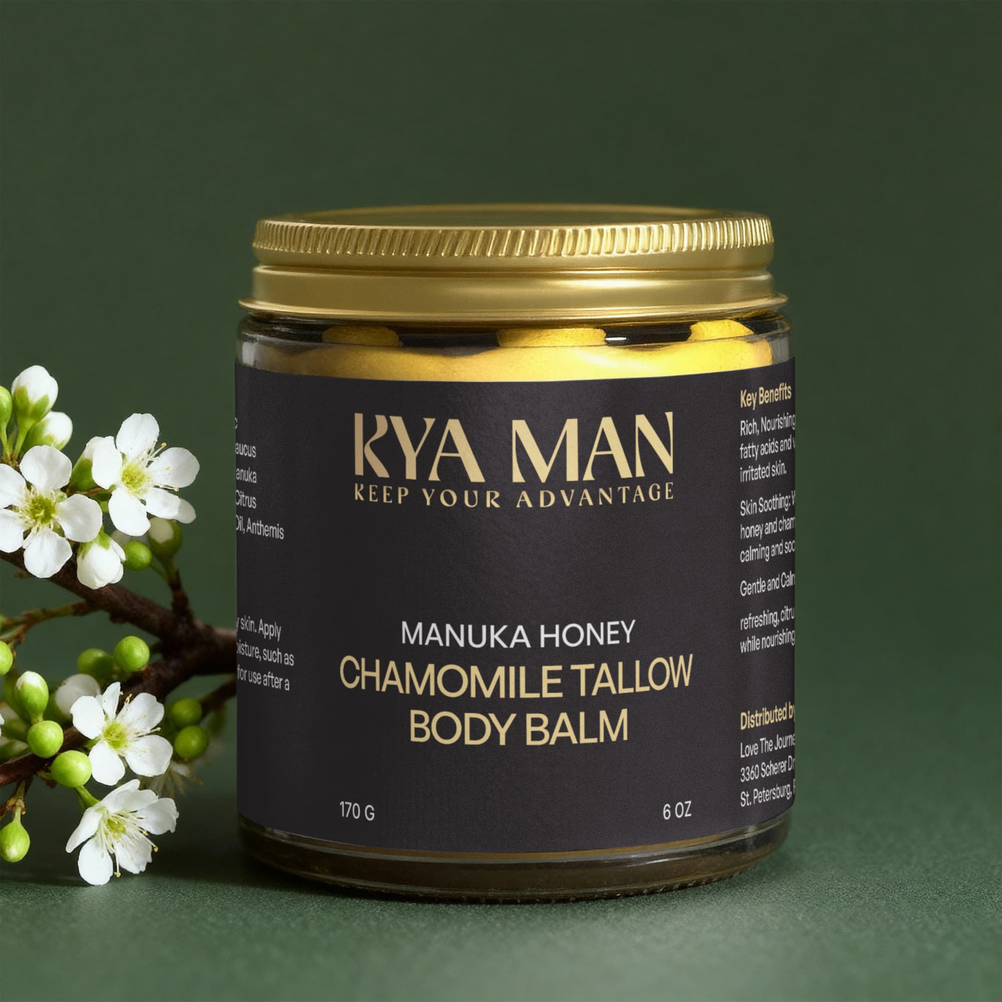 Manuka Honey Chamomile Tallow Body Balm
